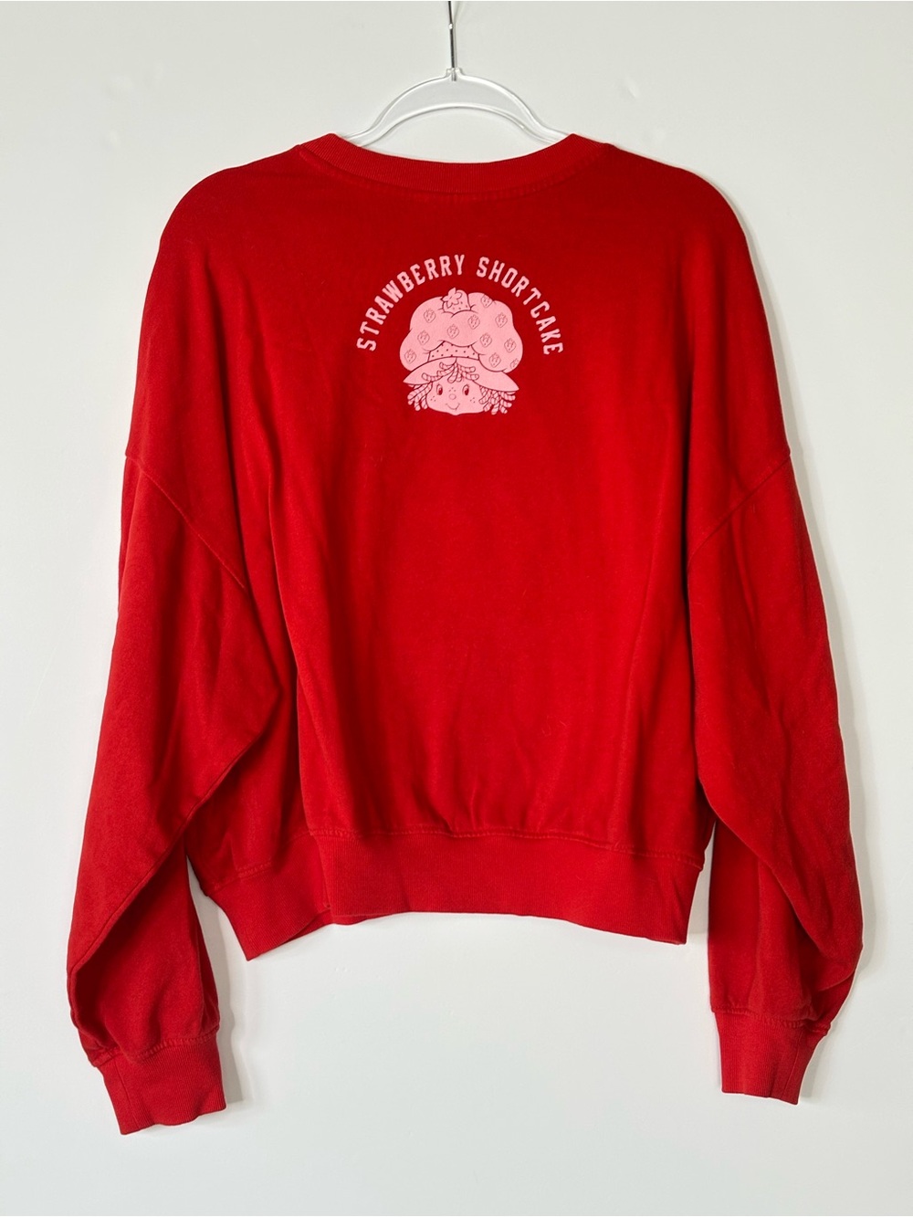 Strawberry‎ Shortcake Red Graphic Sweatshirt Women’s XL - Picture 2 of 9